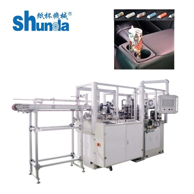 High Efficiency 70-80pcs/min Intelligent Paper Tube Forming Machine