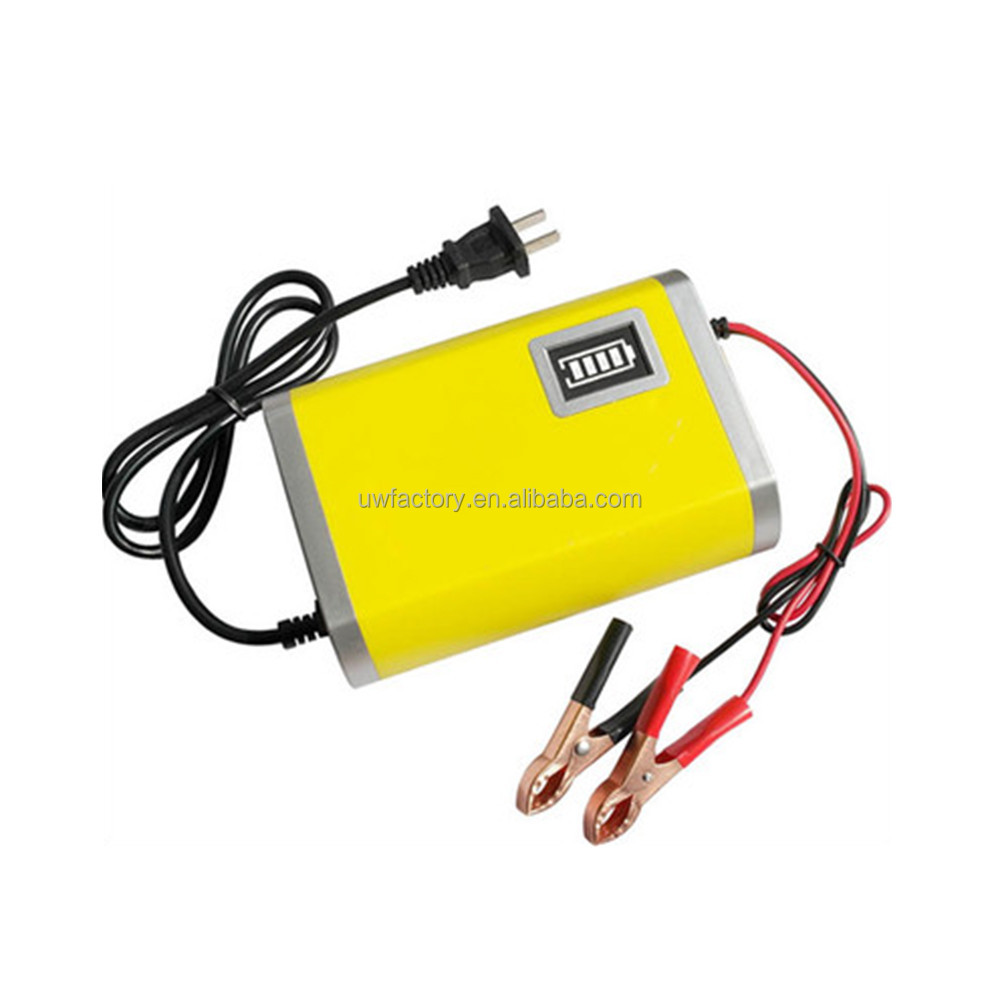 125W Output Power 12V 6A Motorcycle AGM Lead Acid Battery Charger for Electric Vehicle E-bike