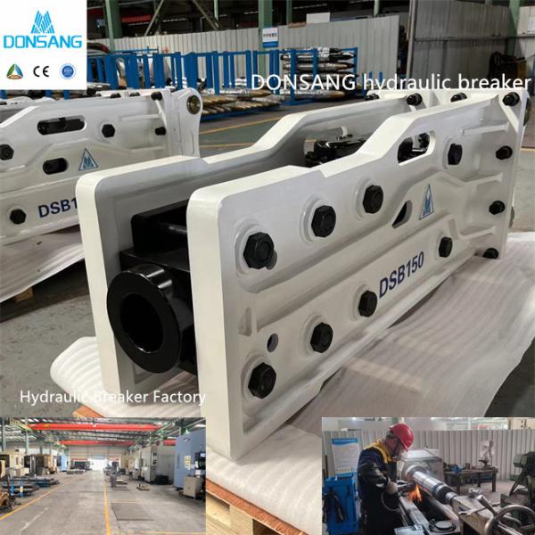 HB30G Hydraulic Breaker Rock Hammer For 22 Ton 35 Ton Excavators Hydraulic Rock