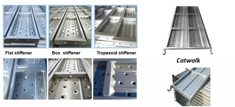 Stainless steel galvanized material scaffolding walking board catwalk work platform steel metal deck