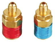 134A environmental protection Paper carton Gauge set with straight quick connector 2196 pipe pressure 600PSI-3000PSI