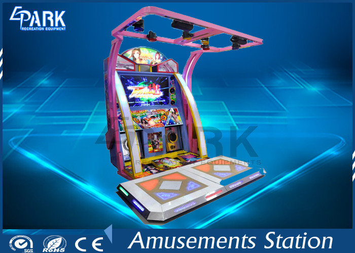 Commercial Dance Hero Arcade Dance Machine Easy Operated With Flash Light