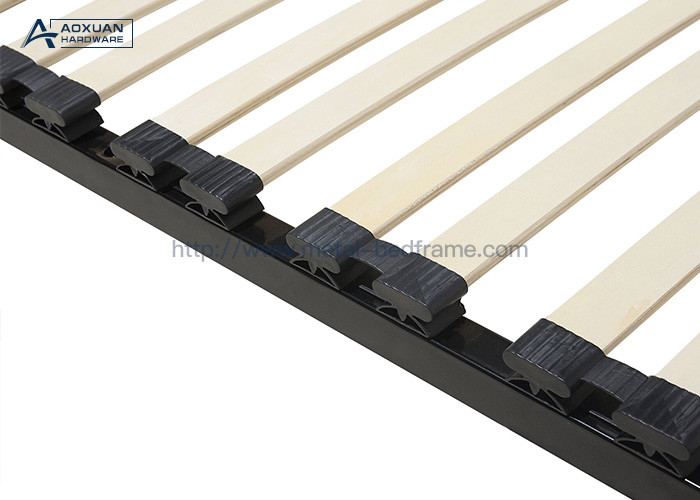 Reinforced Encrypted Black King Size Platform Bed Frame
