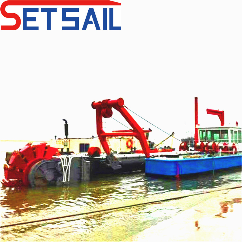 Hydraulic Winch Wheel Bucket Dredger for River Sand and Silt