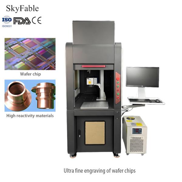 Picosecond Laser Marking Workstation For Wafer Chip 532nm 755nm 1064nm