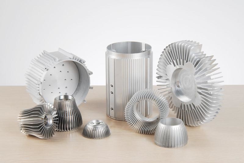 Multiple Shape Profile Aluminium Extrusion Alloy Customized Finish Color 6063 T5