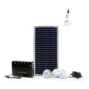 PV 180lumens Solar Home Lighting Systems 4 Rooms Lithium Solar Generator