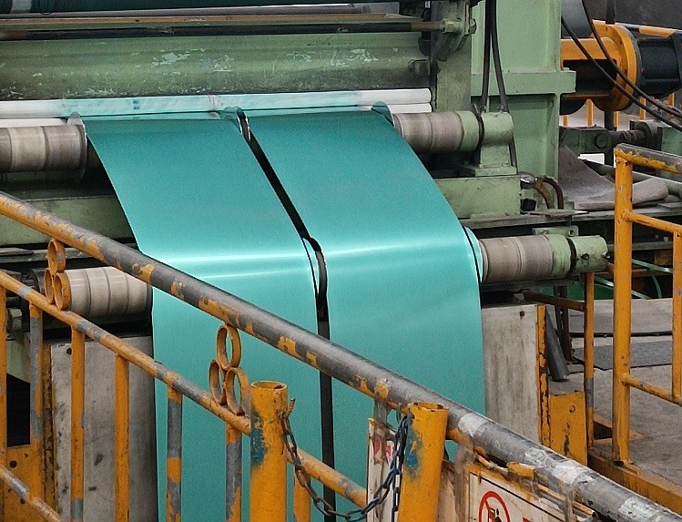 0.40×910 AZ70 Aluzinc Steel AFP Galvalume Steel Coils For Stone Coated Metal Roof Tiles