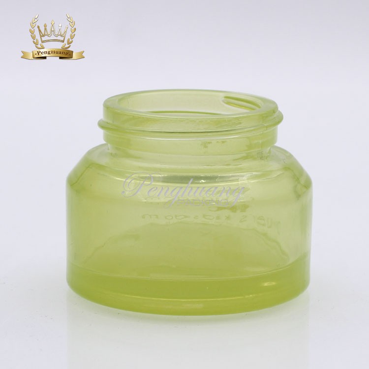 15ml 30ml 50ml Skin Care Packaging Green Eye Cream Jar