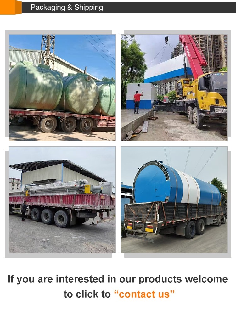 High Capacity Integrated Sewage Treatment Plant With Automatic Operation Mode And 500L/h-10000L/h Productivity