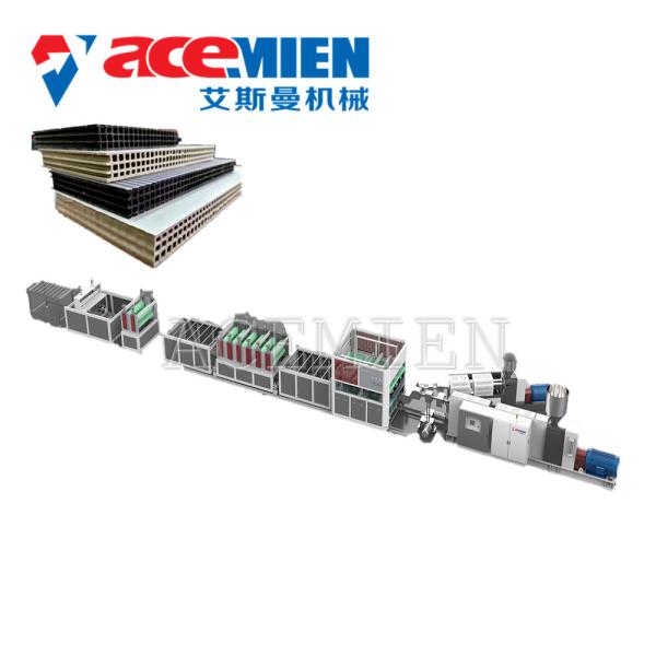 Plastic Hollow Building Concrete Formwork Making Machine For Polypropylene