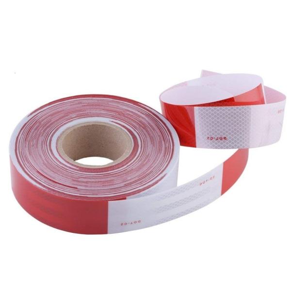 PVC / PET / Acrylic Customized Reflective Tape For High Visibility Package 1