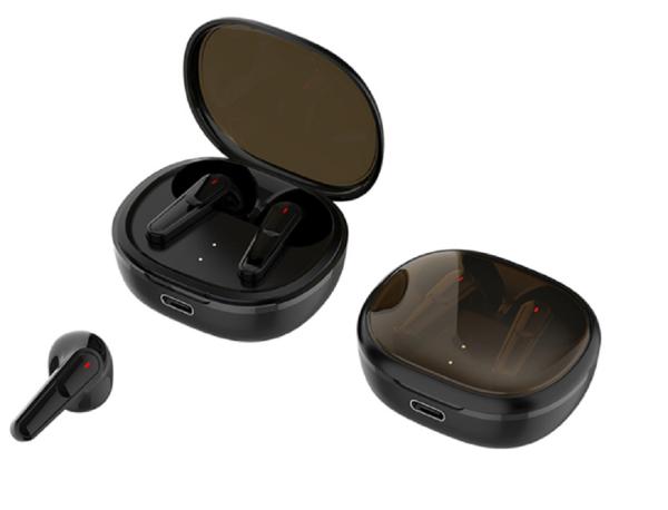 ETEK TWS Earphones 30g Total Weight 30mAh Earbuds 200mAh Charging Case Type-C