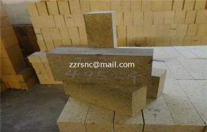  48%-75% AL2O3 High Alumina Brick Refractory Fire Bricks For Cement Rotary Kiln Manufactures
