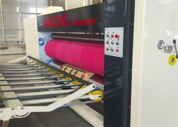 Corrugated Creasing Industrial Die Cutting Machine Automatic Pizza Box Making