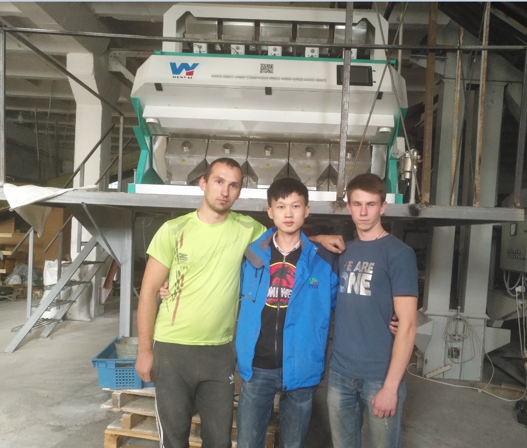 Wenyao 2 Chutes CCD Coffee Beans Color Sorter 128 Channels