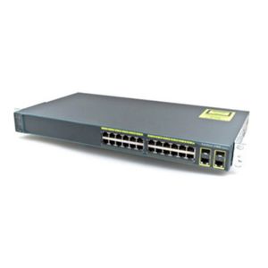 Managed Network Switch CISCO Catalyst 2960 Plus 24 Port SFP LAN Lite WS-C2960