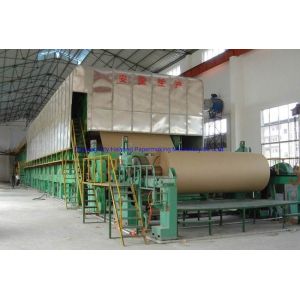 Triple Layer Kraft Paper Machine For Corrugated Flat / Tall / Telescopic Boxes