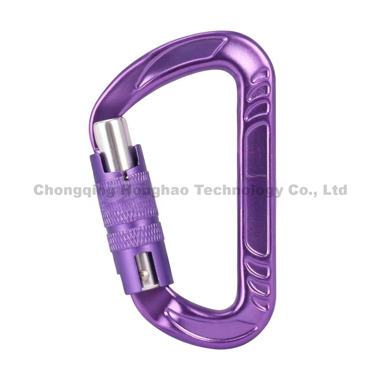 Galvanized Finish TripleLock D Shape Climbing Gear for Safe and Confident Descending