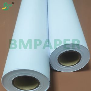 610mm Width White CAD Plotter Paper Rolls with Accurate Printing