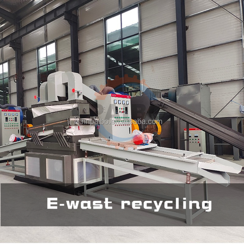 40.7kW Automatic Copper Granulator Machine for Separating Aluminium and Copper Wires