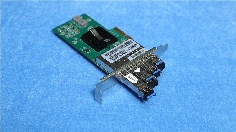 1GB 4 Ports Gigabit Ethernet Server Network NIC PCI Express x4 Compatible with x8 x16 Big Data Center Application Card