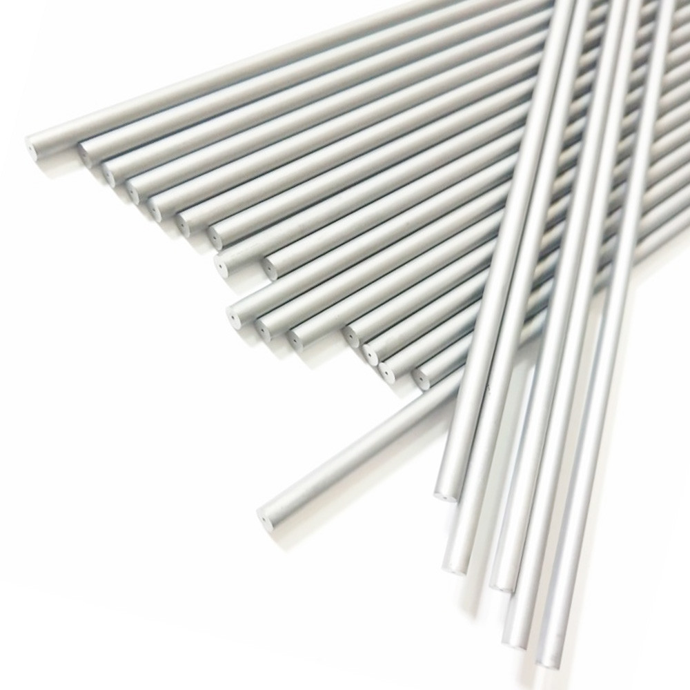 Stainless Steel Carbide Rod With Straight Hole 9% Cobalt 2.5 - 25mm Dia