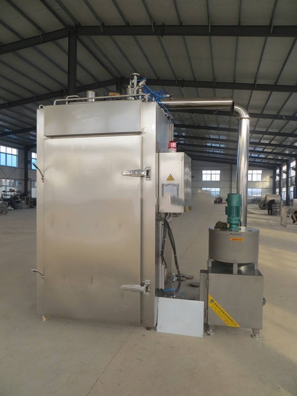 Multifunctional 100kg Commercial Fish Smoking Machine Stainless Steel