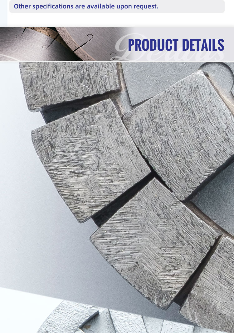 Abrasive Diamond Satellite for Granite Grinding Tools Diameter 130mm-150mm Grit 30-100