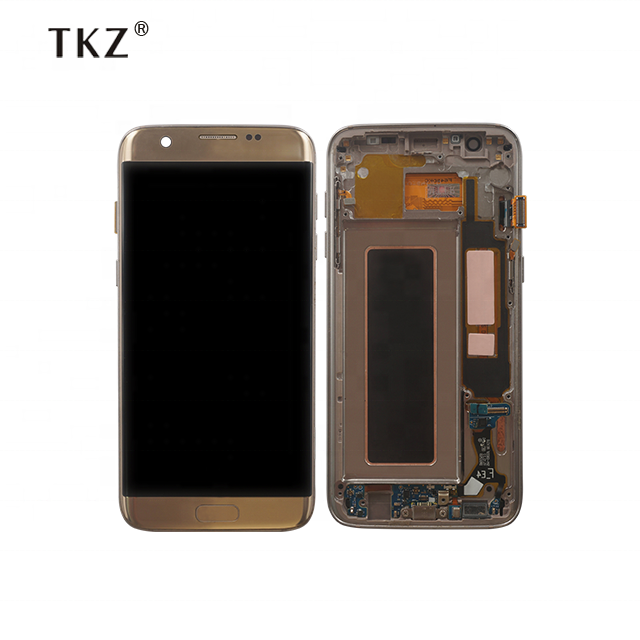 Complete Mobile Phone LCD Screen OLED Display For SAM S6 Edge Plus G928 Replacement