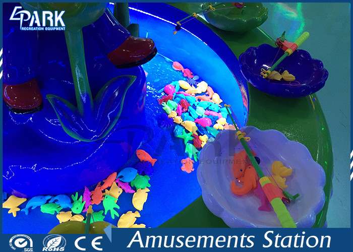 Popular indoor amusement games pleasure island fishing pond for kids