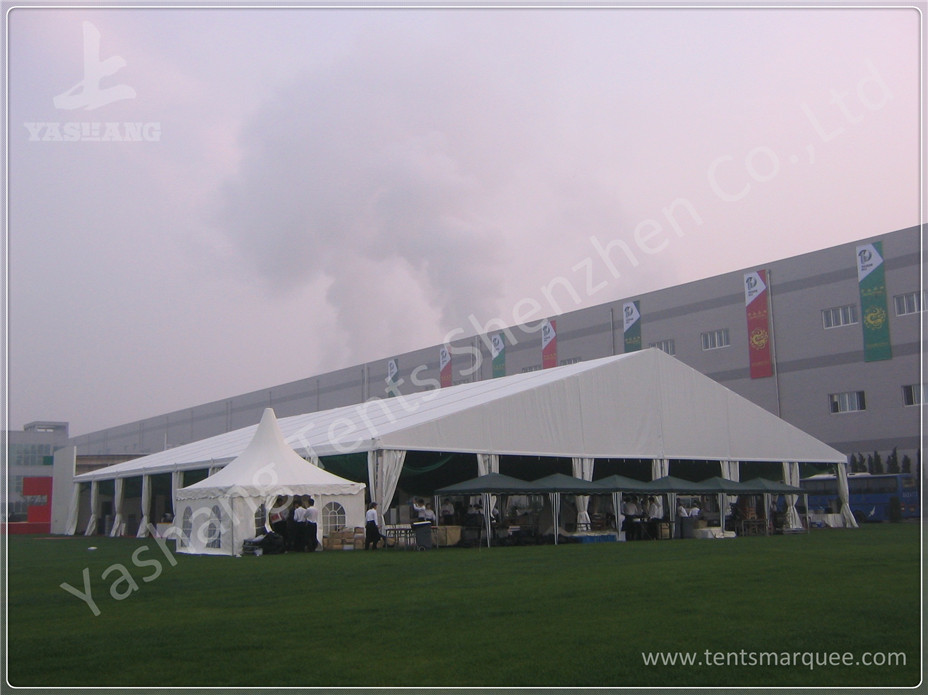 1000 Seater Luxury Wedding Marquee Hire , Wedding Ceremony Under Tent 30 X 50