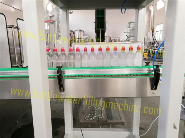 Juice / Water Automatic Bottle Filling Machine , Customized Drinking Water
