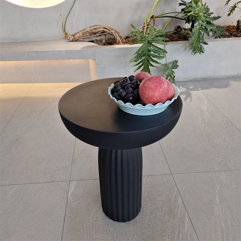 Outdoor GRC Concrete Table Sets Furniture Cold And Heat Resistant