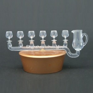 model fake 1:20  wine cup,miniature plastic wine cup,architectural model cup,model accessorries