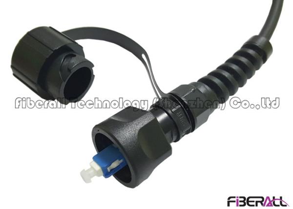 IP67 Waterproof Fiber Optic Patch Cord Single Mode SC Single Fiber For Base