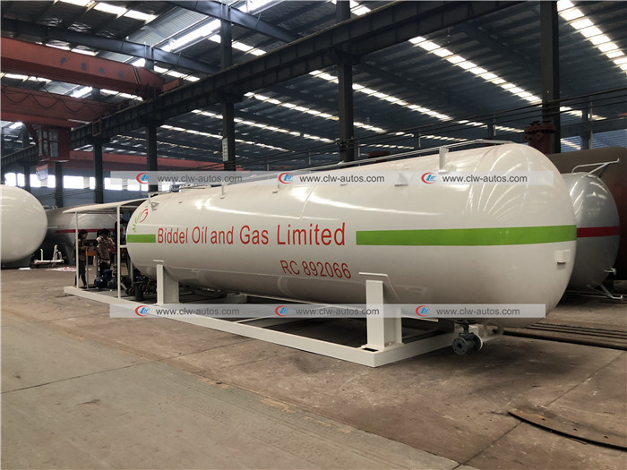 10tons LPG Skid Station Propane Cooking Gas Cylinder Refilling Skid Plant