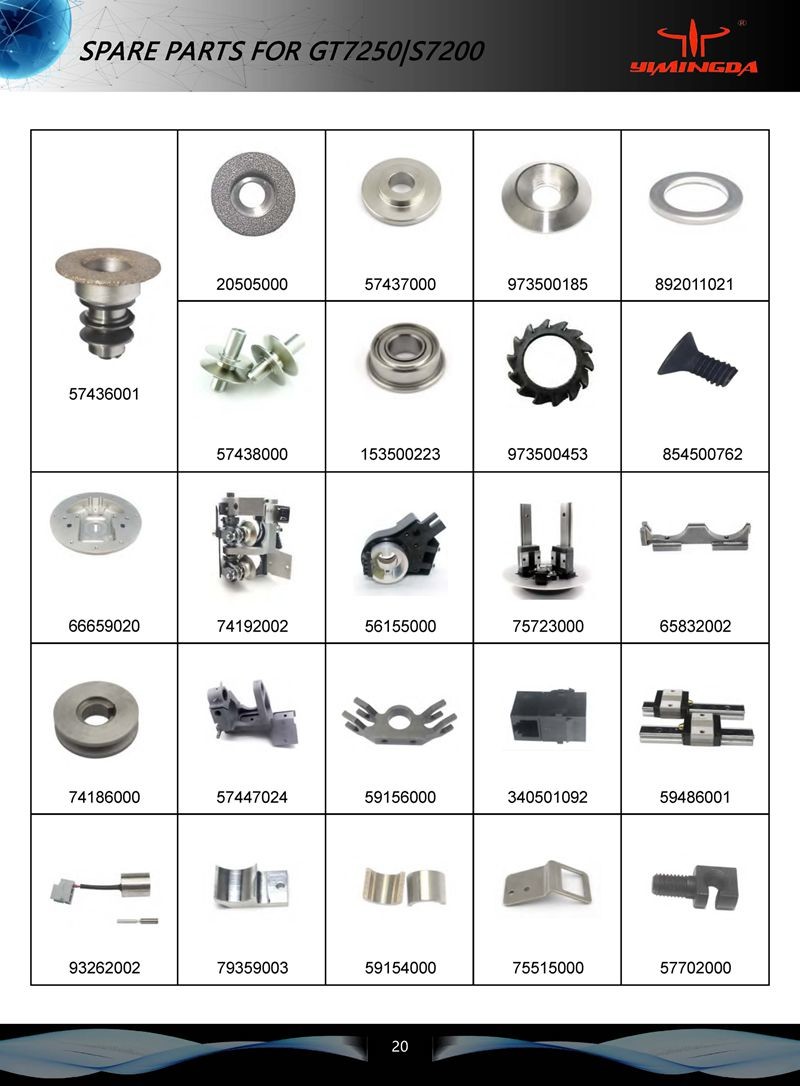 PN 050-045-008 Distance Ring F. Platform Table A&B For Apparel Furniture Industrial Cutter