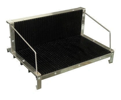 Anti Static Conductive ESD Anti-Static L Type PCB Tray PCB Circulation Rack