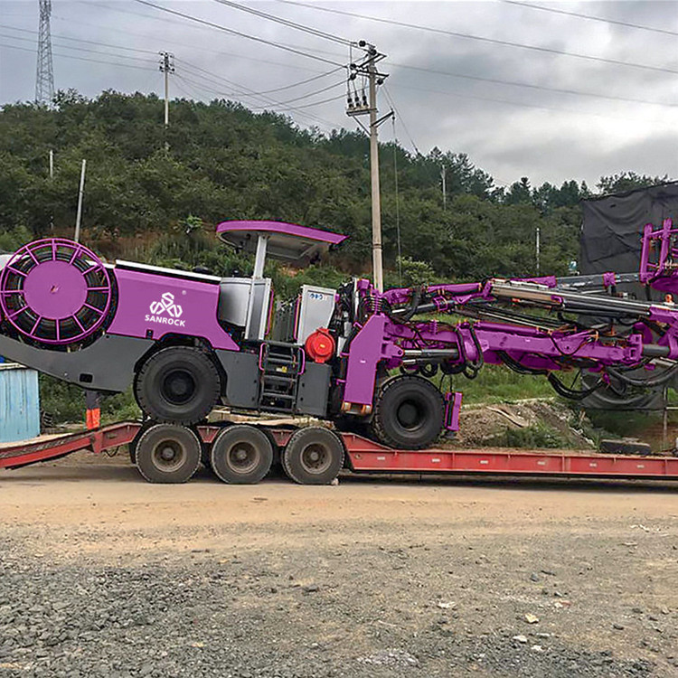 Jumbo Mining Drill Rig Underground Tunneling Hydraulic Blast Hole Drilling Rig Machine