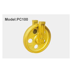 China Komatsu PC100 Excavator Front Idler Assy 10-Ton Lug-Pattern on sale