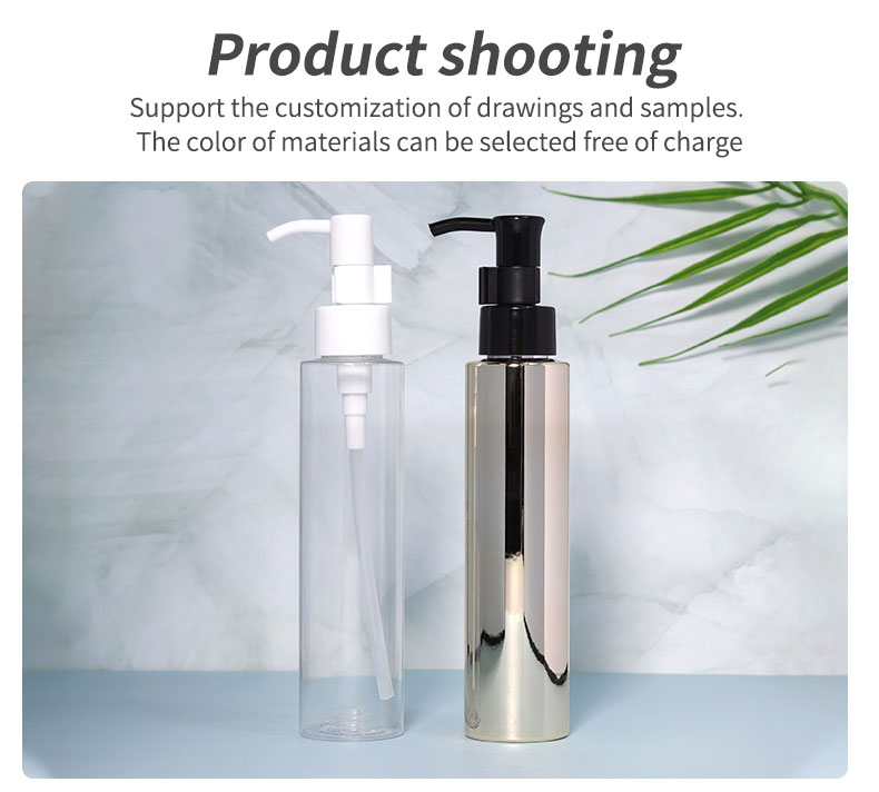 15ml 30ml 50ml Plastic Cosmetic Bottles Round With Dropper Sealing Type