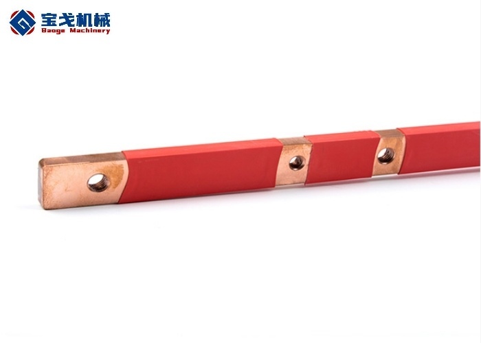 Insulation Sleeve Panel Cabinet Flat Tinned Copper Busbar