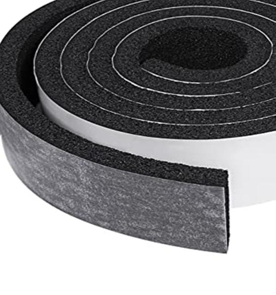 Door Frame Foam Weather Stripping Insulation Tape Window Self Adhesive Sealing