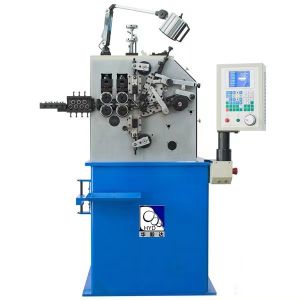  HYD-320 CNC Spring Machine with 0.4-2.0mm Wire Size 3 Axes Servo Motors and 1000m/min Max Wire Speed Manufactures