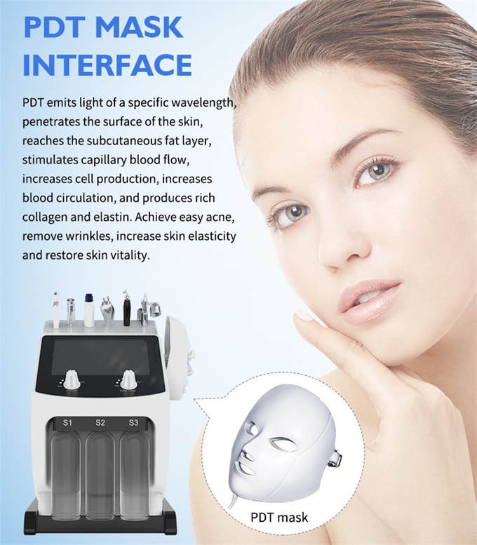 7 In 1 Portable Hydro Dermabrasion Machine Facial Cleansing