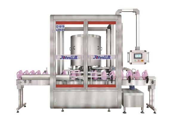 Quality Laundry Detergent Automatic Capping Machine 4 / 6 / 8 Heads High Speed for sale