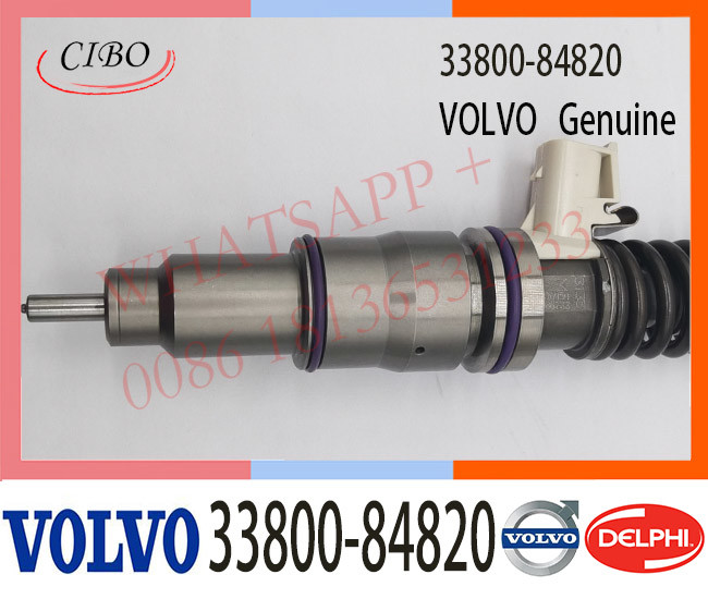 33800-84820 VOL Diesel Engine Fuel Injector 33800-84820 BEBE4D19002 3889619 3847790 For VOL BEBE4L06001