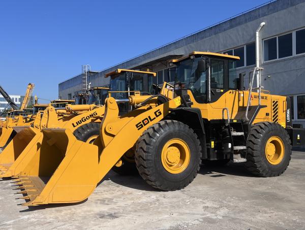162 KW Used SDLG LG956L Second Hand Wheel Loader Rated Load 5 Ton Chinese Brand