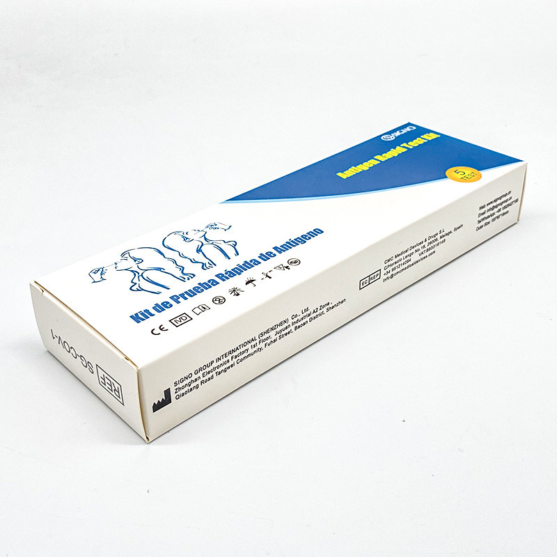 Saliva Sputum Nasal Sars Cov 2 Rapid Test Kit Antigen For Home Self Test